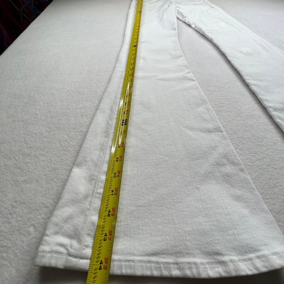 Hudson Holly Women's High-Rise Flare Jeans size 26 "White Horse" color/wash - Picture 9 of 16